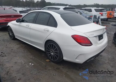 2020 Mercedes-Benz C 300 from USA, damaged, VIN WDDWF8DB2LR526946